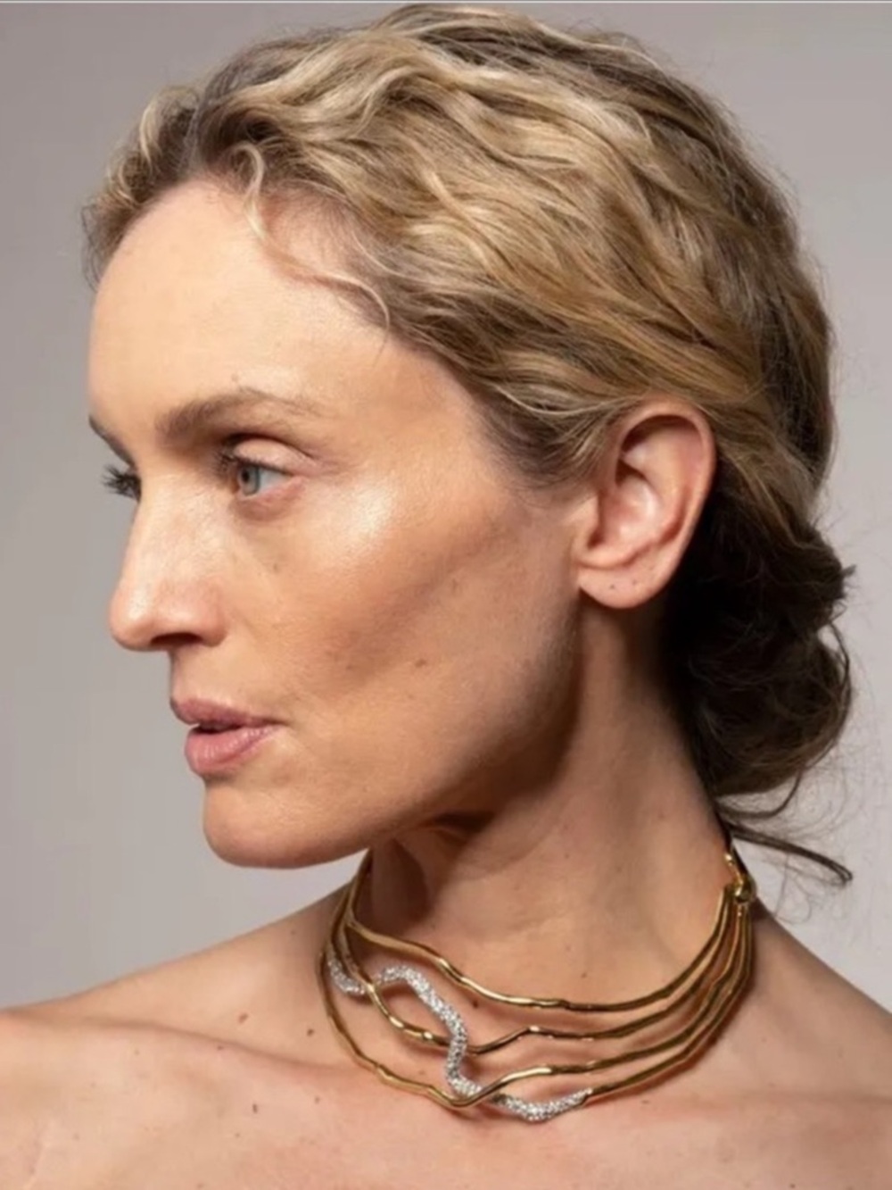 ALEXIS BITTAR Solanales Orbit Choker
Necklace (MSRP $595)